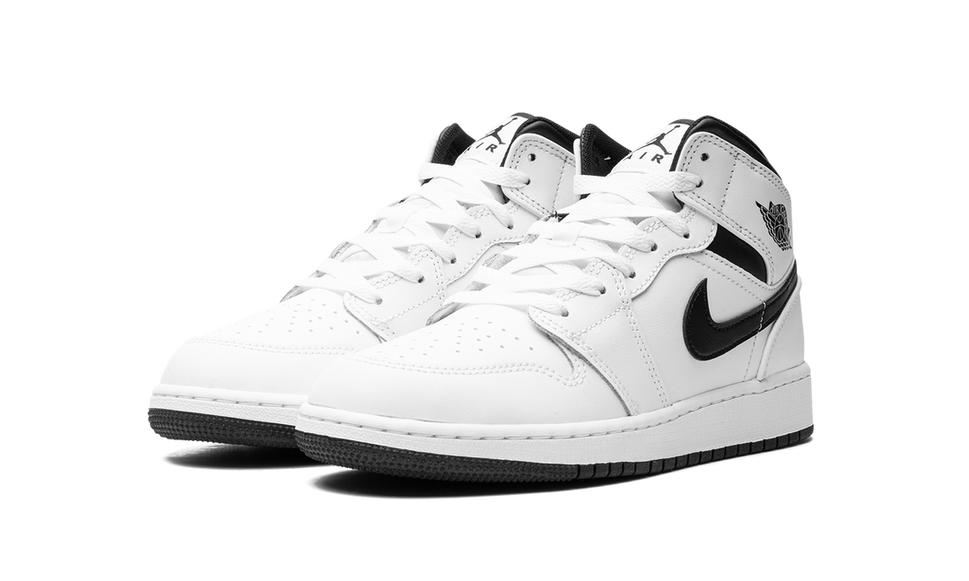 AIR JORDAN 1 MID REVERSE PANDA GS