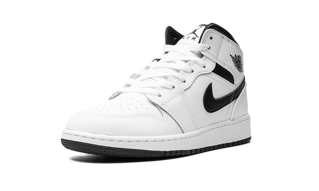 AIR JORDAN 1 MID REVERSE PANDA GS