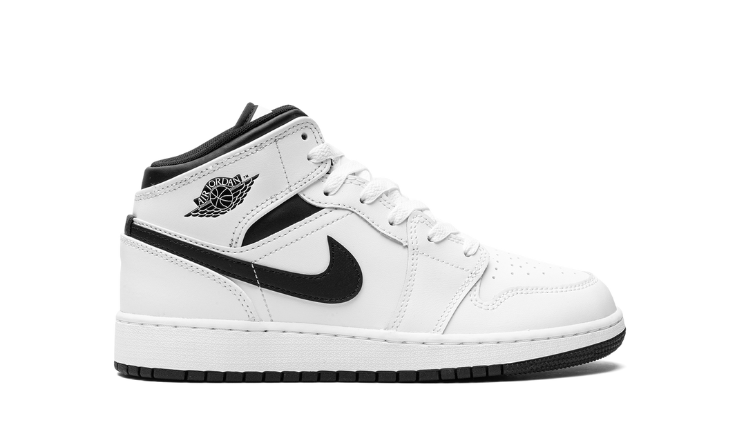 AIR JORDAN 1 MID REVERSE PANDA GS