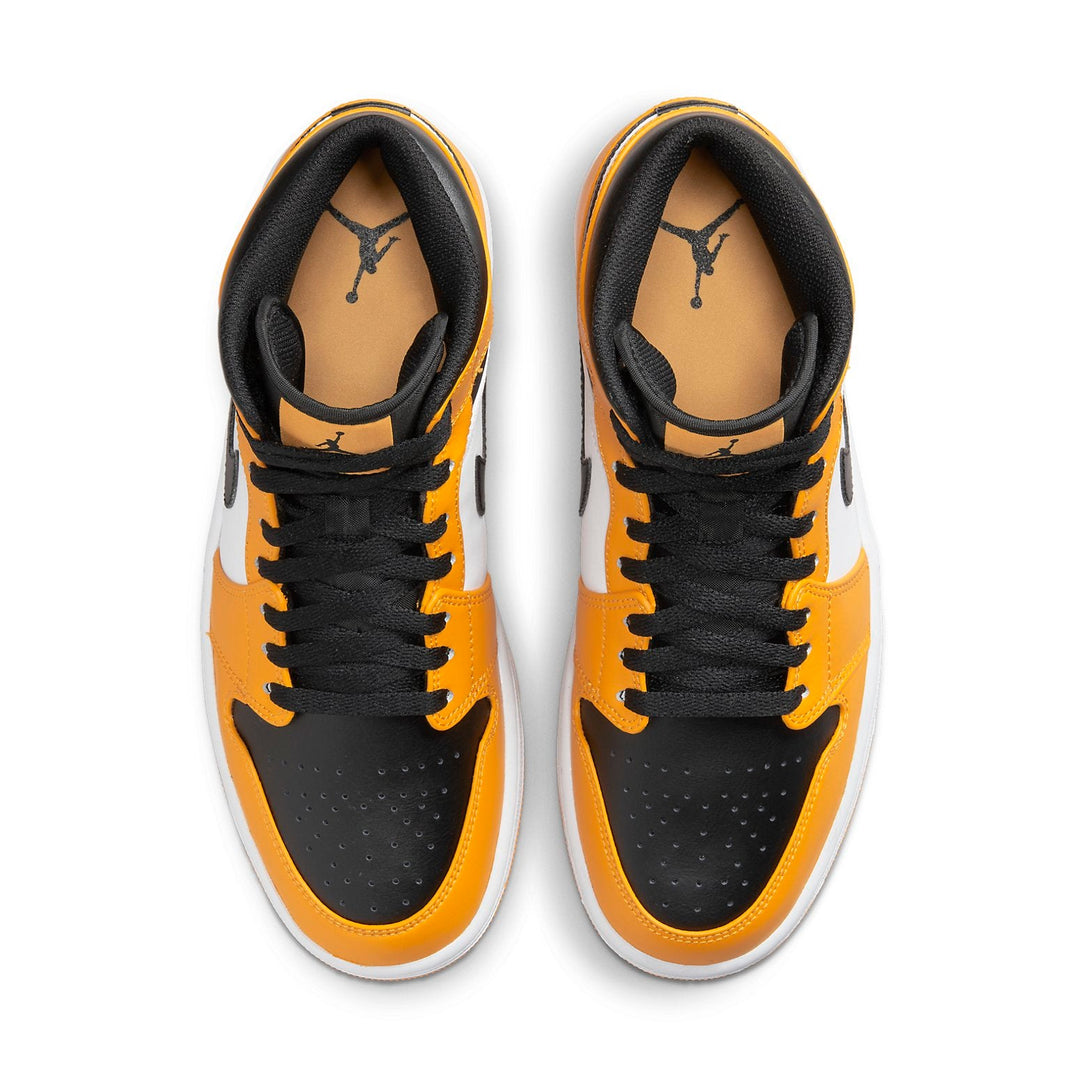 AIR JORDAN 1 MID REVERSE YELLOW TOE
