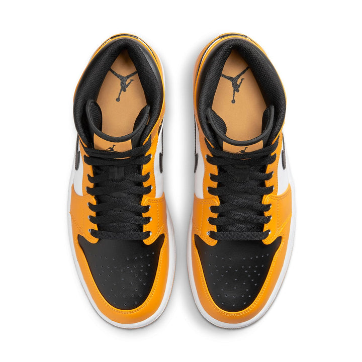 AIR JORDAN 1 MID REVERSE YELLOW TOE