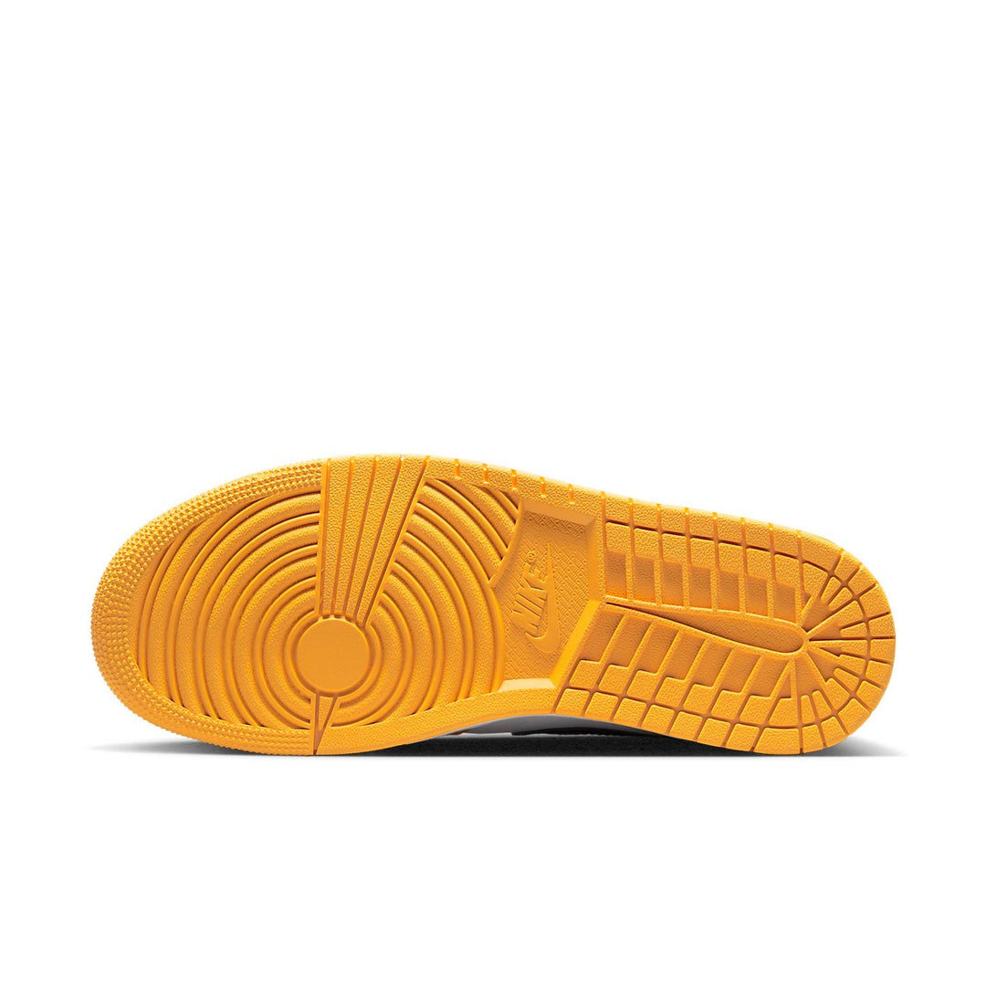 AIR JORDAN 1 MID REVERSE YELLOW TOE