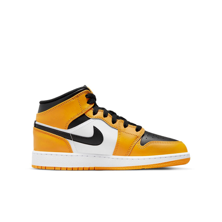 AIR JORDAN 1 MID REVERSE YELLOW TOE GS