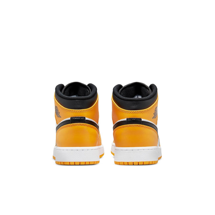 AIR JORDAN 1 MID REVERSE YELLOW TOE GS