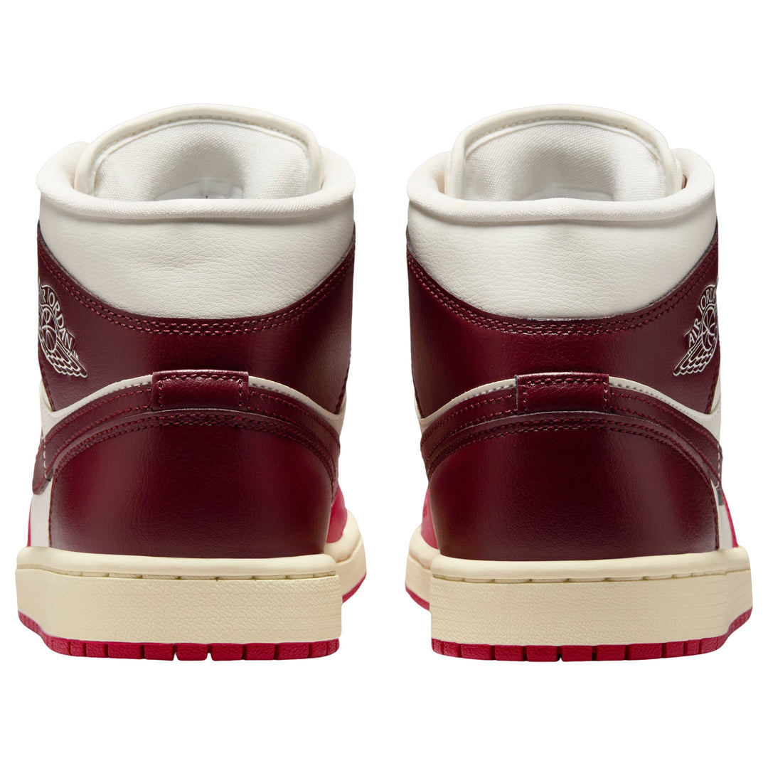 AIR JORDAN 1 MID SAIL MYSTIC HIBISCUS WOMENS