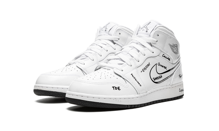 AIR JORDAN 1 MID SCHEMATIC GS