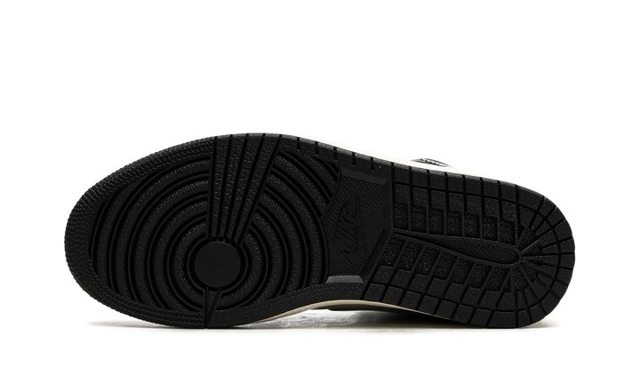 AIR JORDAN 1 MID SE BLACK CHROME WOMENS — Stock 