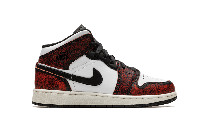 AIR JORDAN 1 MID SE BLACK INFRARED 23 GS