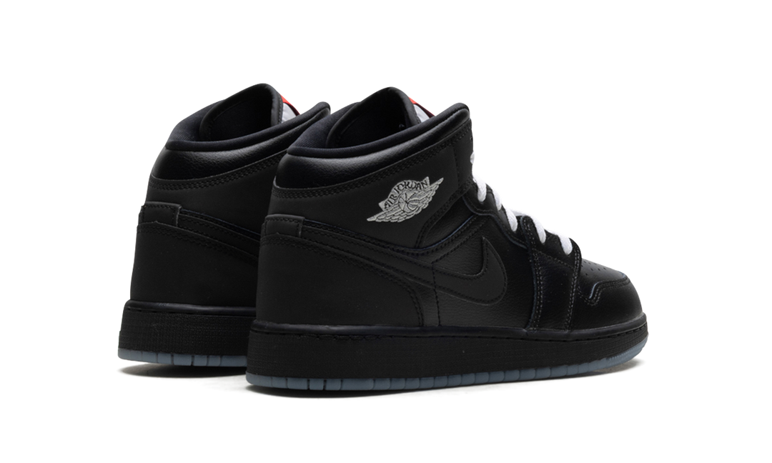 AIR JORDAN 1 MID SE BLACK METALLIC REIMAGINED GS