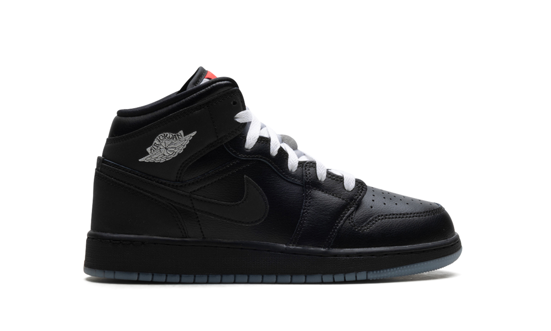 AIR JORDAN 1 MID SE BLACK METALLIC REIMAGINED GS