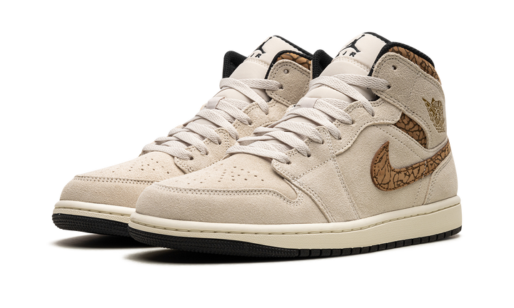 AIR JORDAN 1 MID SE BROWN ELEPHANT
