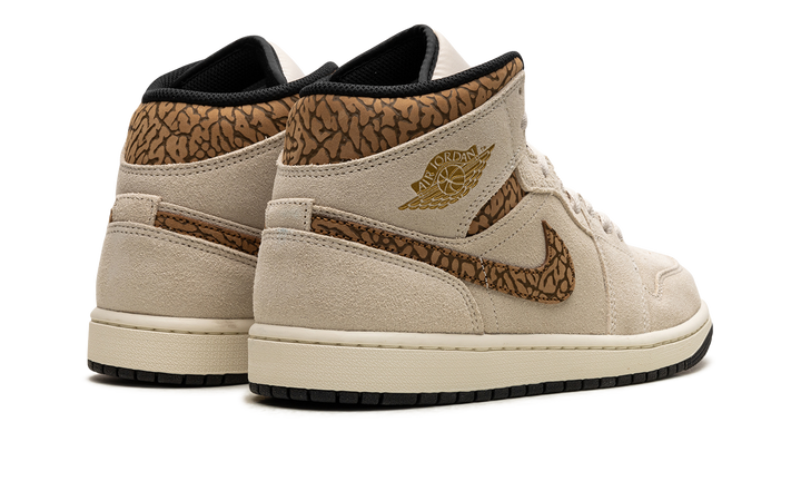 AIR JORDAN 1 MID SE BROWN ELEPHANT