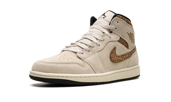 AIR JORDAN 1 MID SE BROWN ELEPHANT