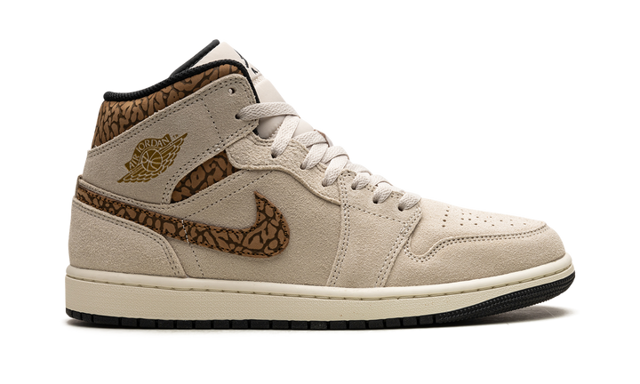 AIR JORDAN 1 MID SE BROWN ELEPHANT