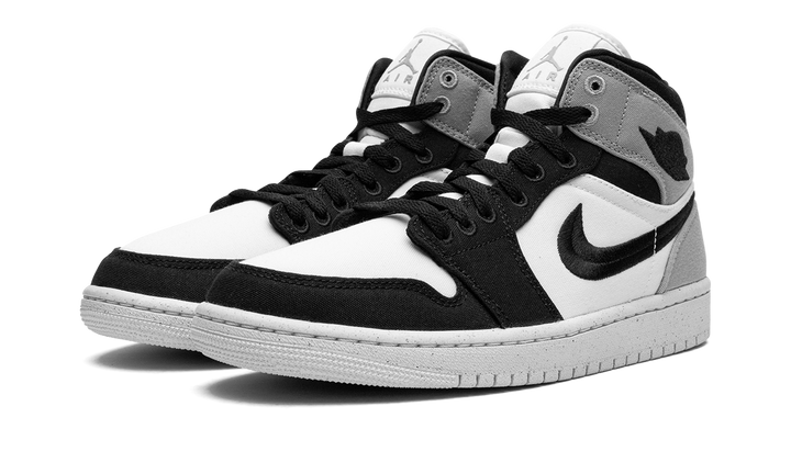 AIR JORDAN 1 MID SE CANVAS STEEL GREY