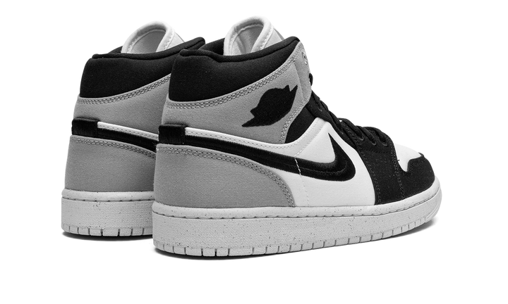 AIR JORDAN 1 MID SE CANVAS STEEL GREY