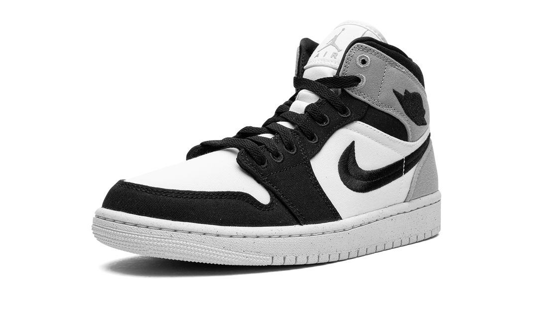 AIR JORDAN 1 MID SE CANVAS STEEL GREY
