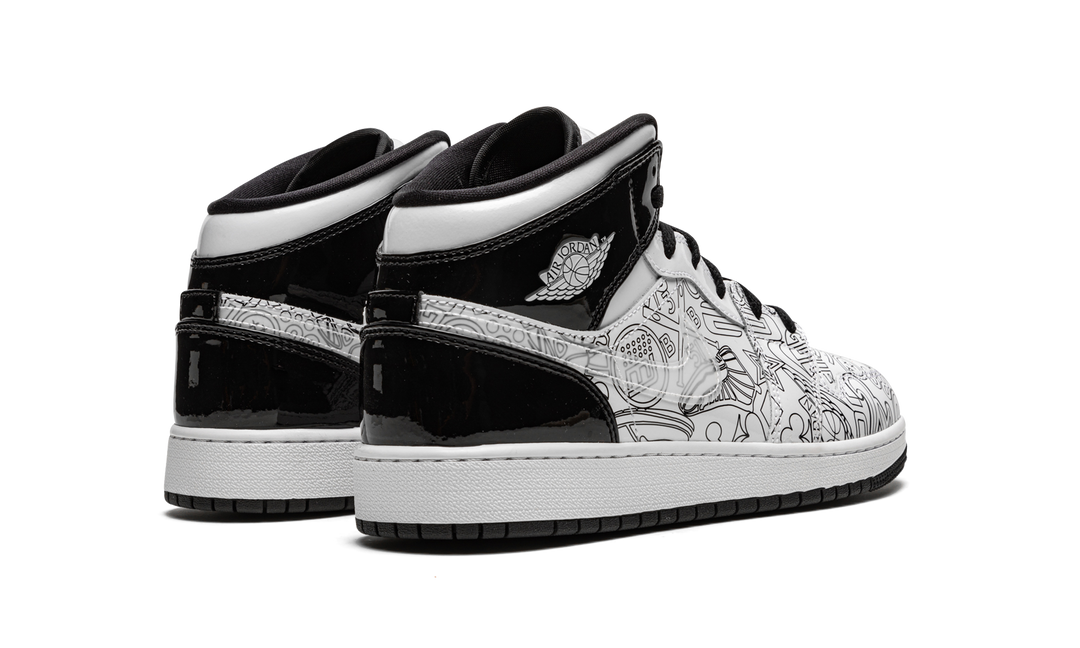 AIR JORDAN 1 MID SE DIY GS