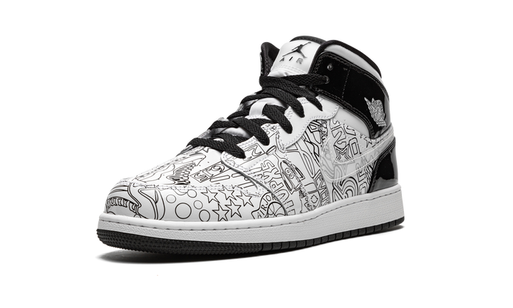 AIR JORDAN 1 MID SE DIY GS