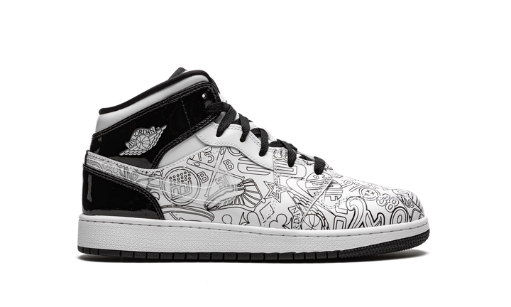 AIR JORDAN 1 MID SE DIY GS