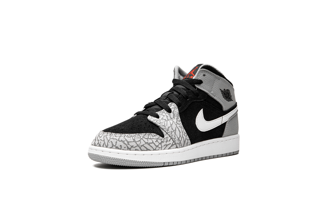 AIR JORDAN 1 MID SE ELEPHANT TOE GS