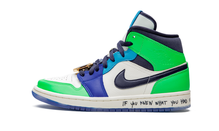 AIR JORDAN 1 MID SE FEARLESS MELODY EHSANI WOMENS
