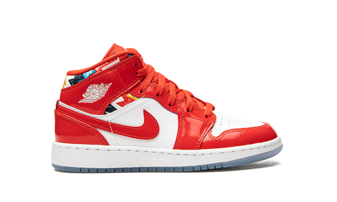 AIR JORDAN 1 MID SE GS BARCELONA SWEATER