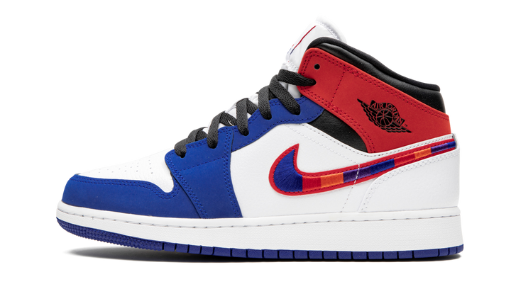 AIR JORDAN 1 MID SE GS UNIVERSITY RED