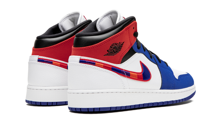 AIR JORDAN 1 MID SE GS UNIVERSITY RED
