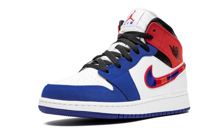AIR JORDAN 1 MID SE GS UNIVERSITY RED