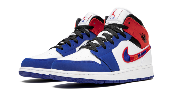 AIR JORDAN 1 MID SE GS UNIVERSITY RED