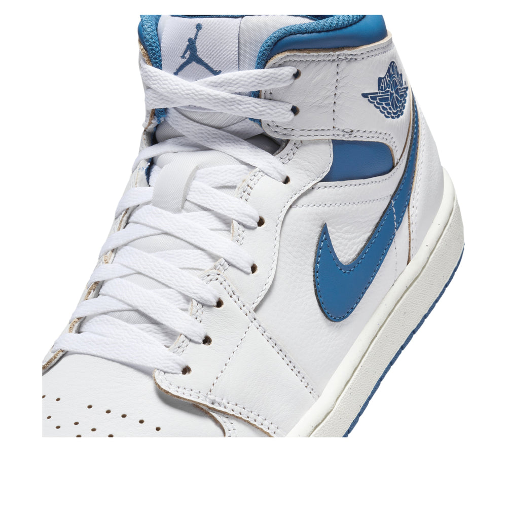AIR JORDAN 1 MID SE INDUSTRIAL BLUE — Stock #2
