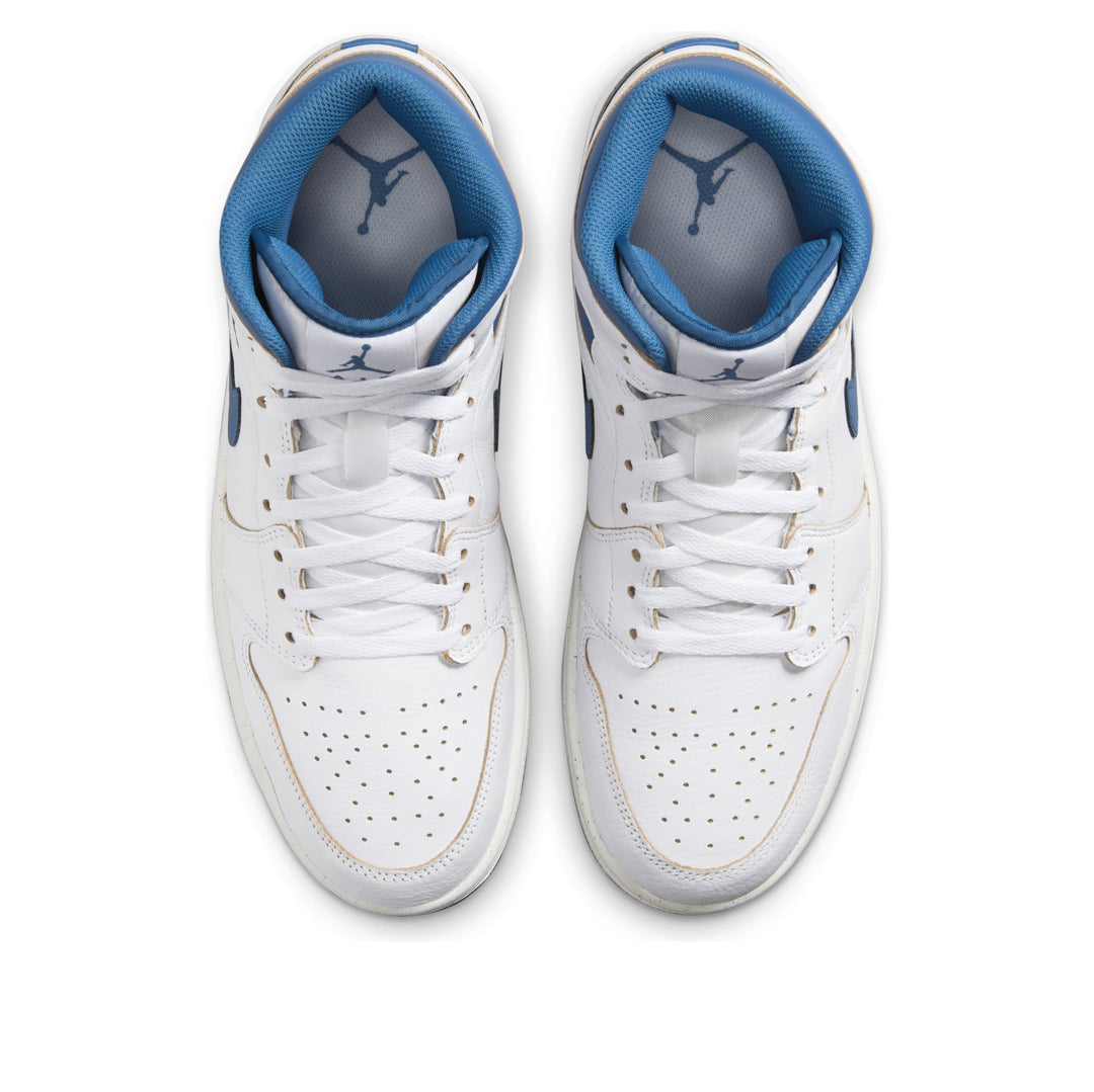 AIR JORDAN 1 MID SE INDUSTRIAL BLUE — Stock 