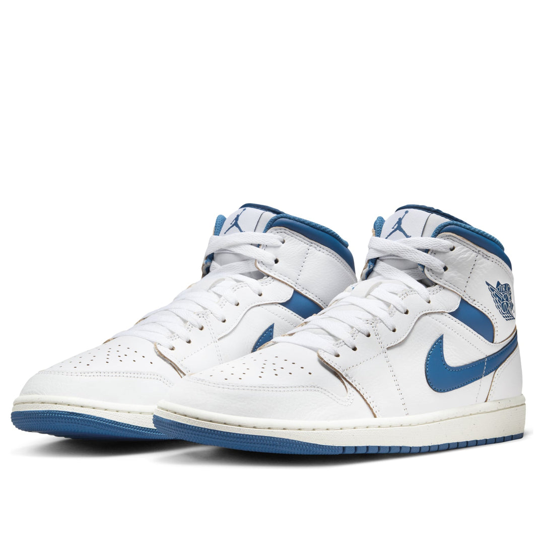 AIR JORDAN 1 MID SE INDUSTRIAL BLUE — Stock 