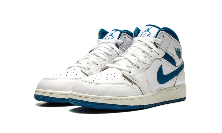 AIR JORDAN 1 MID SE INDUSTRIAL BLUE GS