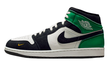 AIR JORDAN 1 MID SE LUCKY GREEN — Stock