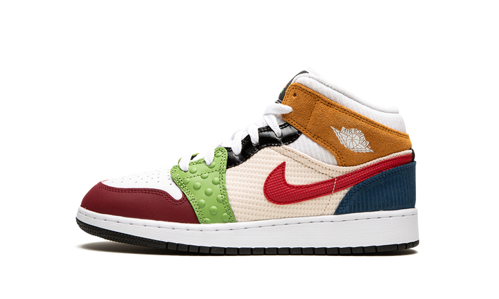 AIR JORDAN 1 MID SE MESSY ROOM GS