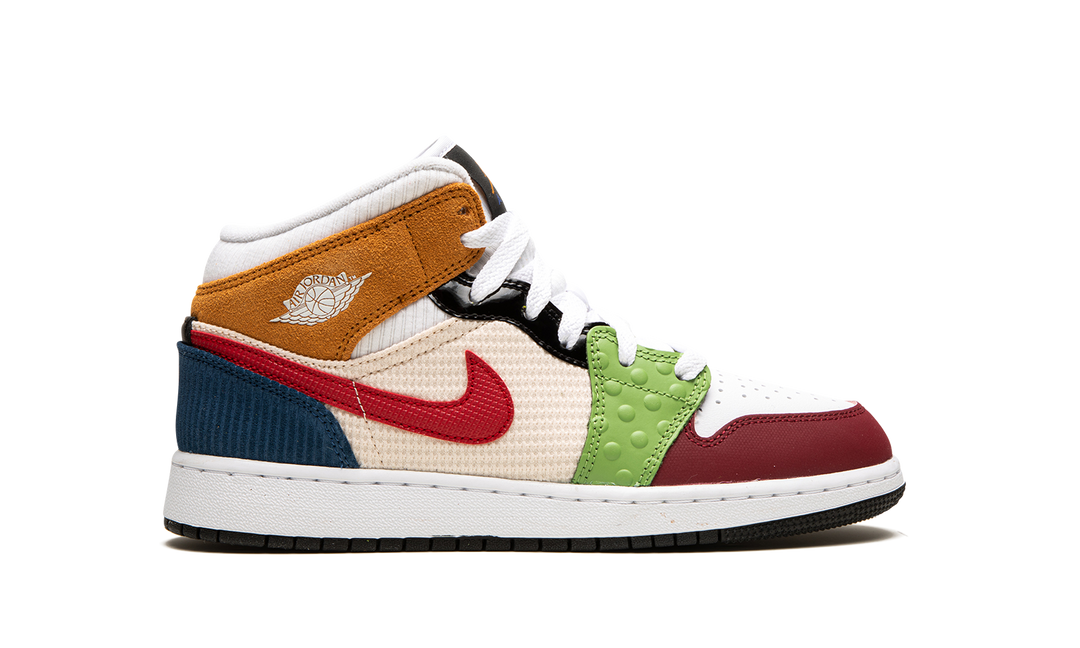 AIR JORDAN 1 MID SE MESSY ROOM GS