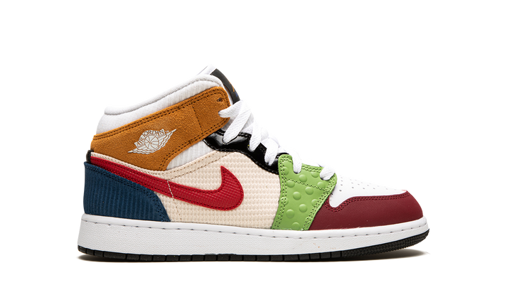 AIR JORDAN 1 MID SE MESSY ROOM GS