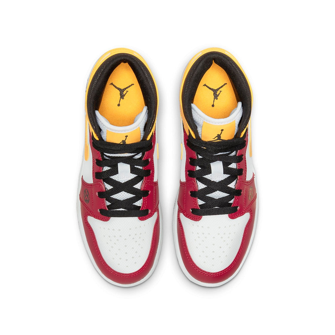 AIR JORDAN 1 MID SE MOTORSPORTS GS