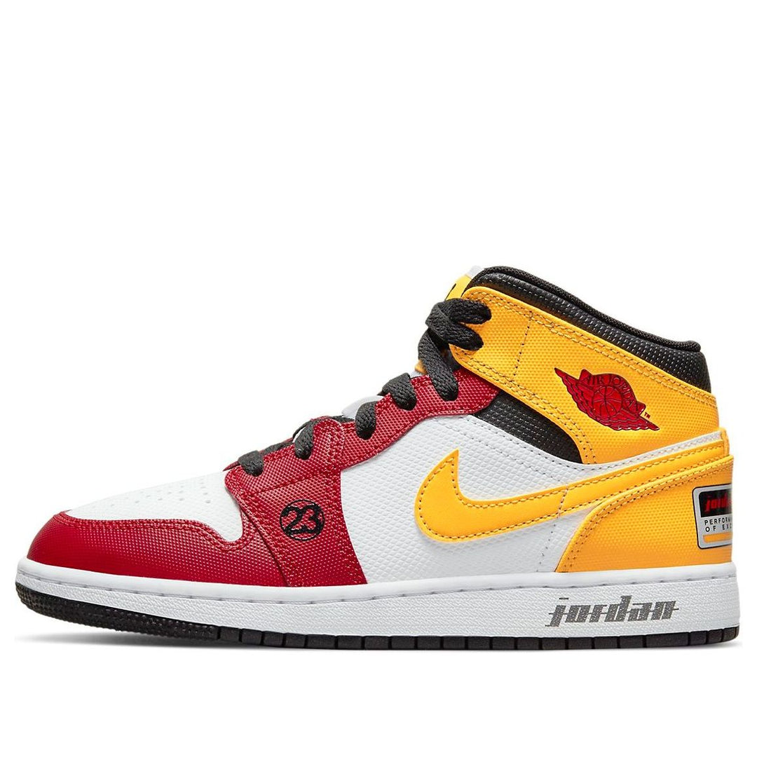 AIR JORDAN 1 MID SE MOTORSPORTS GS