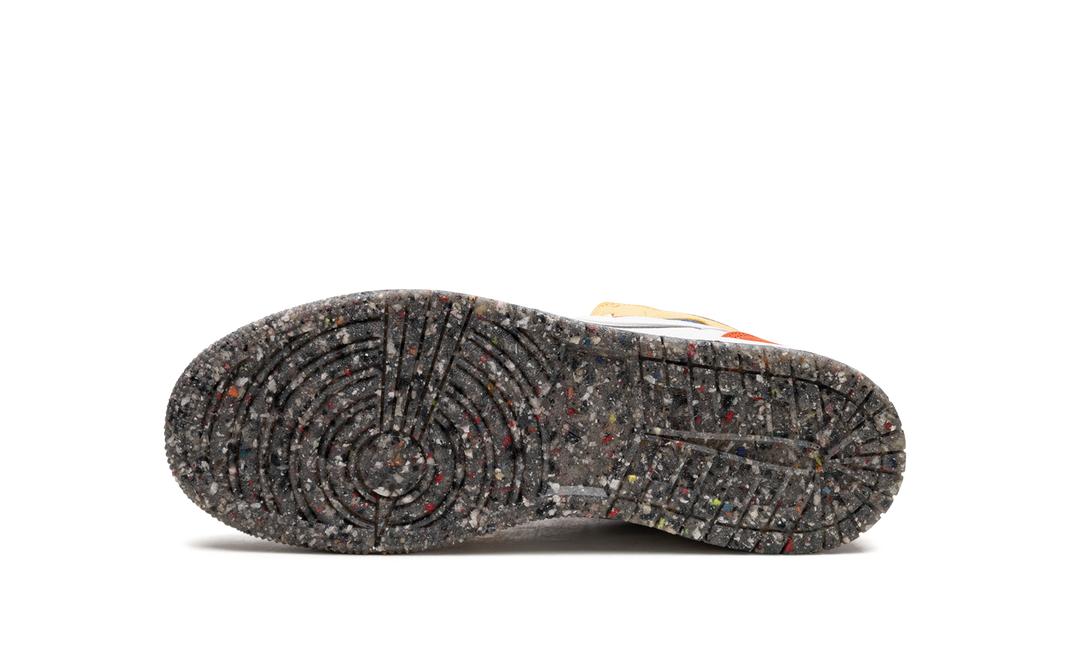 AIR JORDAN 1 MID SE MULTI COLOUR CANVAS GS