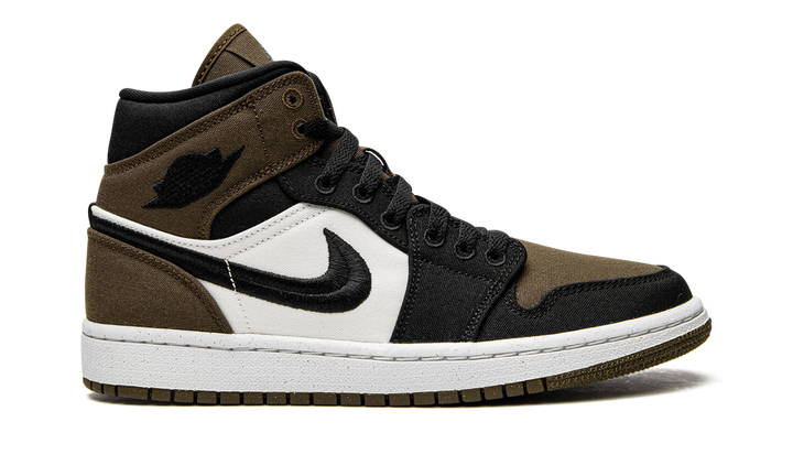AIR JORDAN 1 MID SE OLIVE TOE WOMENS