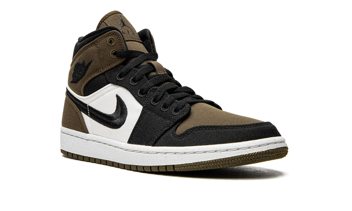 AIR JORDAN 1 MID SE OLIVE TOE WOMENS