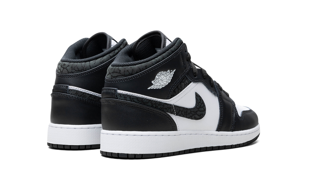 AIR JORDAN 1 MID SE PANDA ELEPHANT GS