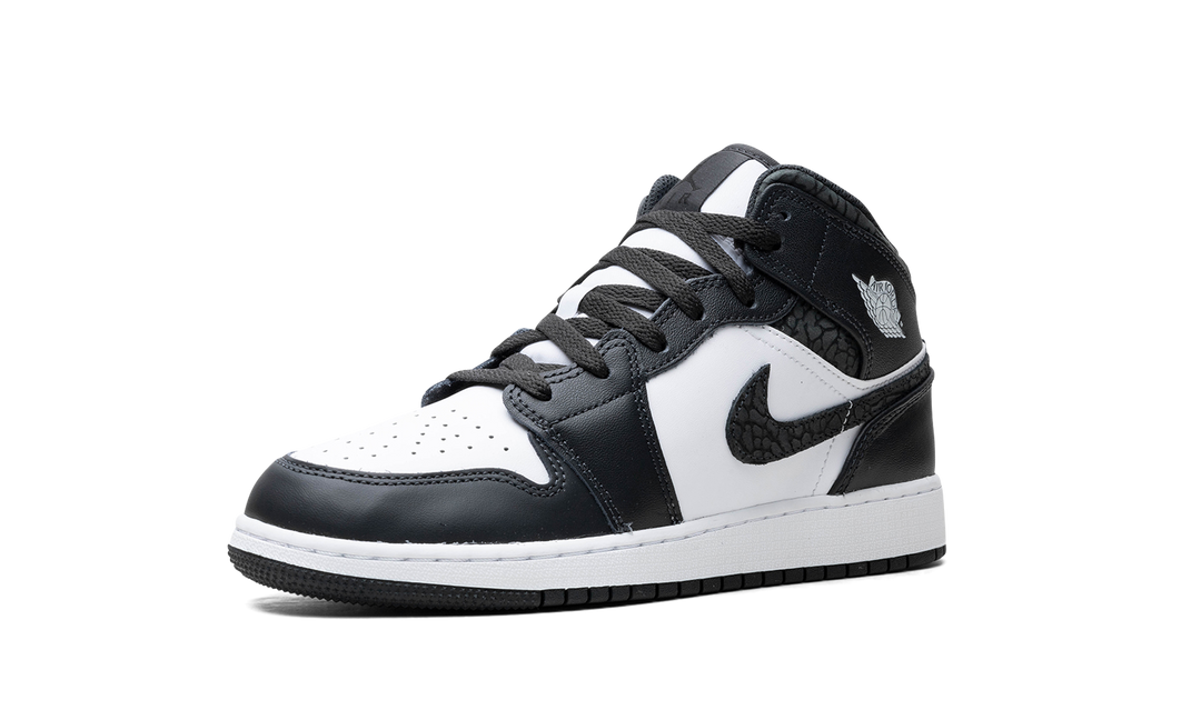 AIR JORDAN 1 MID SE PANDA ELEPHANT GS