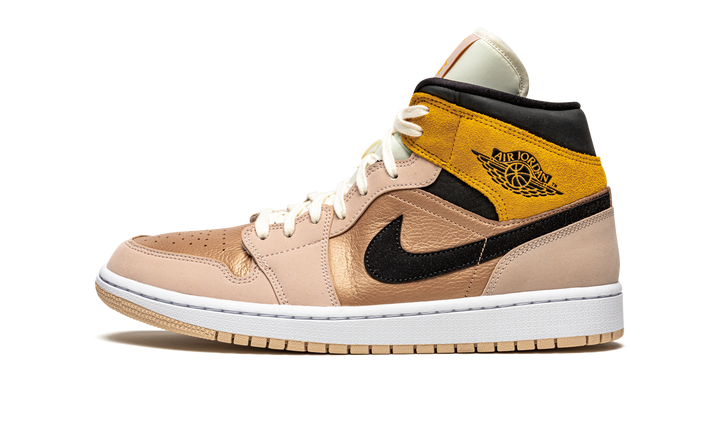 AIR JORDAN 1 MID SE PARTICLE BEIGE WOMENS
