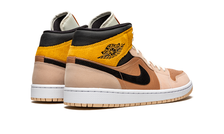 AIR JORDAN 1 MID SE PARTICLE BEIGE WOMENS