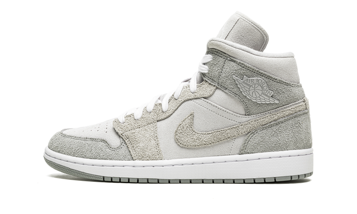 AIR JORDAN 1 MID SE PARTICLE GREY WOMENS