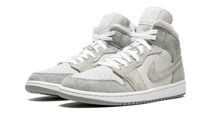 AIR JORDAN 1 MID SE PARTICLE GREY WOMENS